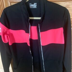 Under Armour Black and Pink Jacket